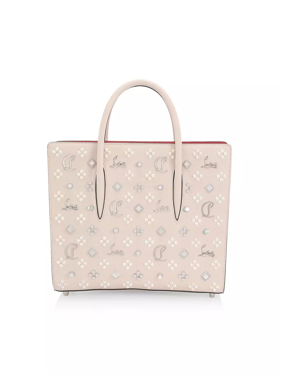 Christian Louboutin Medium Paloma Studded Leather Tote | Saks Fifth Avenue