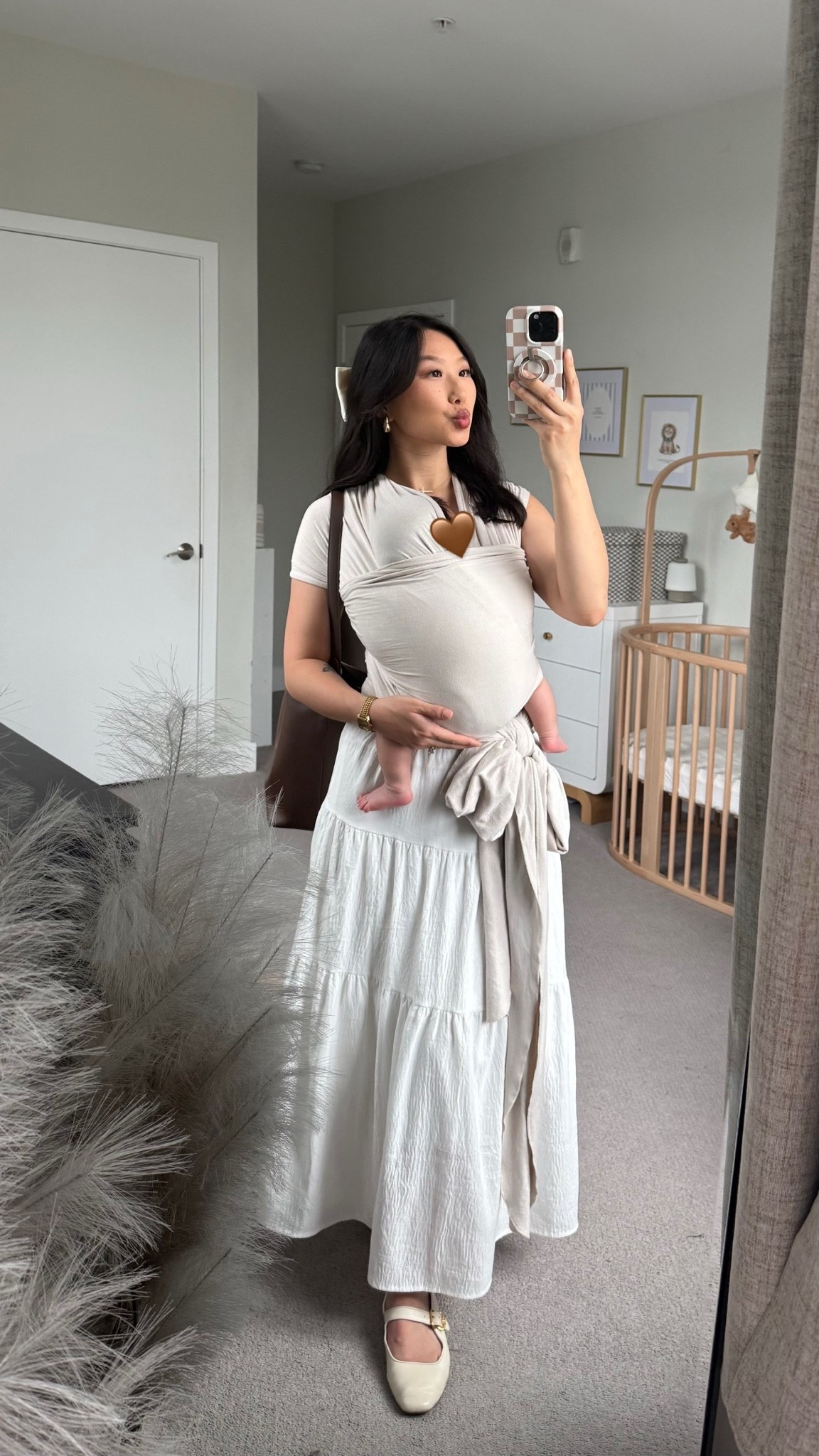 White Tiered Maxi Skirt: size XS (YesStyle code: VIVACIOUSHON)
Cream Flats: true to size

Outfit idea, first time mom, ootd, church outfit, modest fashion, summer style

#LTKootd #LTKmomlife #LTKSeasonal