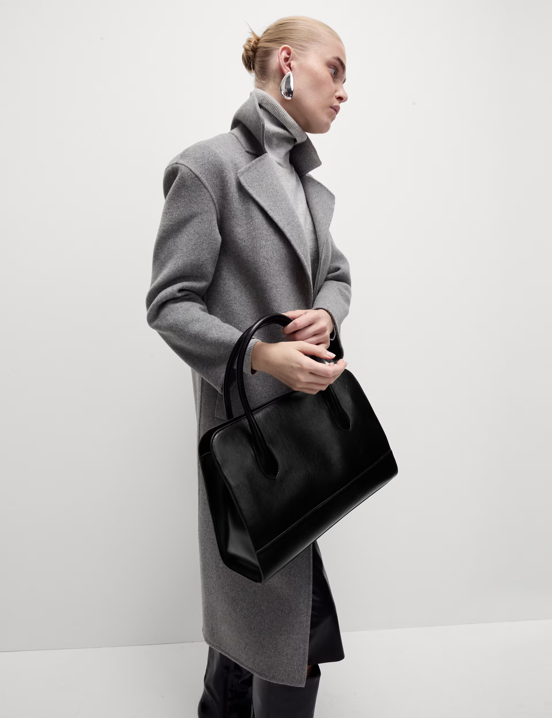 Faux Leather Briefcase Bag | Marks & Spencer (UK)