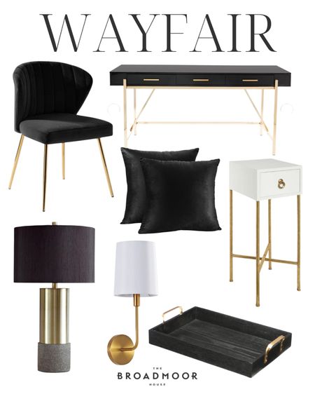 Wayfair, desk, dining chair, end table, pillow covers, table lamp, nightstand, decorative tray, sconce, modern home

#LTKSeasonal #LTKhome #LTKstyletip