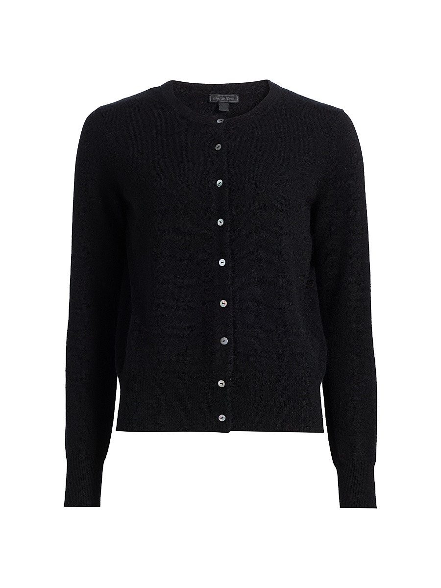 Women's Cashmere Cardigan - Black - Size XS | Saks Fifth Avenue