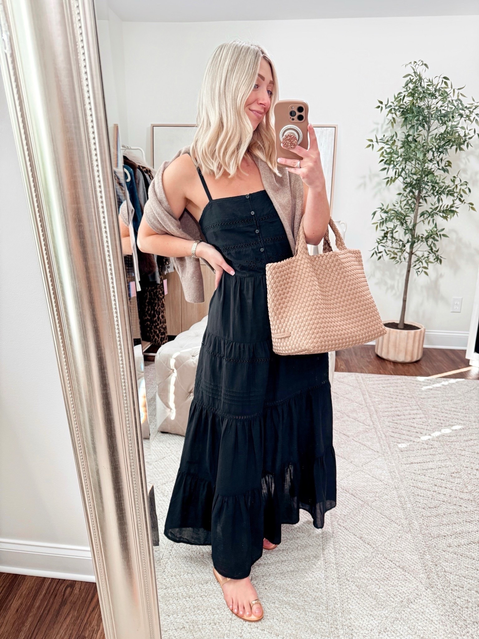☀️ This gorgeous maxi dress is finally online and the perfect closet staple for Spring/Summer! Bonus it’s under $50!! 

Size 4 and I sized down to an XS 

Maxi dresses, black dresses, spring dresses, under $50 dresses, petite dresses 

#LTKFindsUnder50 #LTKPetite #LTKFindsUnder100