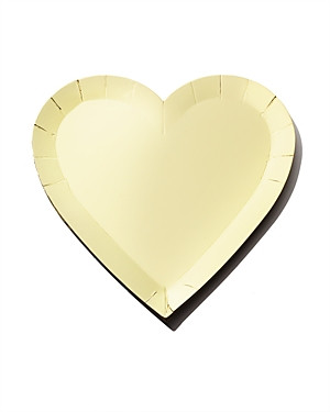 Meri Meri Small Gold Heart Plates | Bloomingdale's (US)