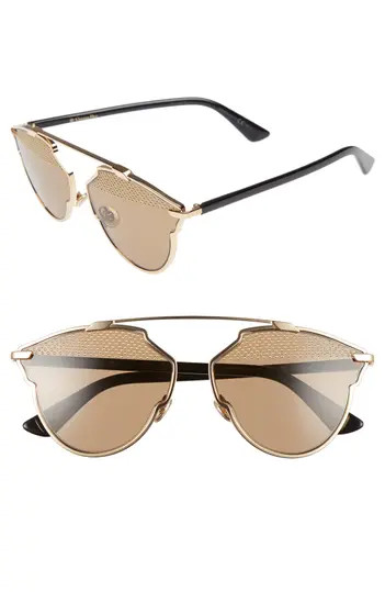 Dior | Women's 59mm So Real Stud Brow Bar Sunglasses | Nordstrom Rack | Nordstrom Rack