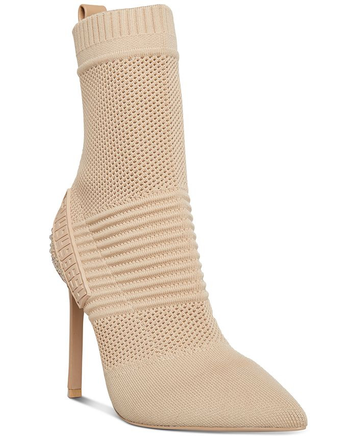 Steve Madden Women's Maxwelle Rhinestone-Trim Sock Booties & Reviews - Boots - Shoes - Macy's | Macys (US)