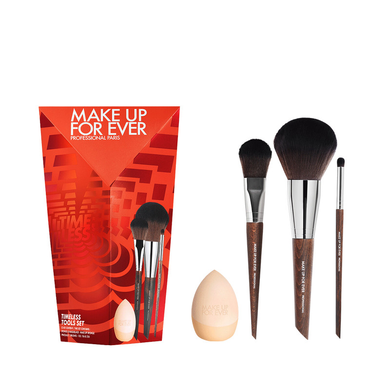 TIMELESS TOOLS SET ($135 VALUE) | 4-Piece Brush &amp; Sponge Set | Make Up For Ever