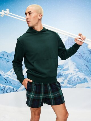 Plaid Flannel Boxer Shorts | Old Navy (US)