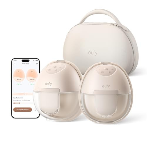 eufy Security Heated Wearable Breast Pump S1 Pro, Slim Hands-Free with Industry-Leading HeatFlow ... | Amazon (US)