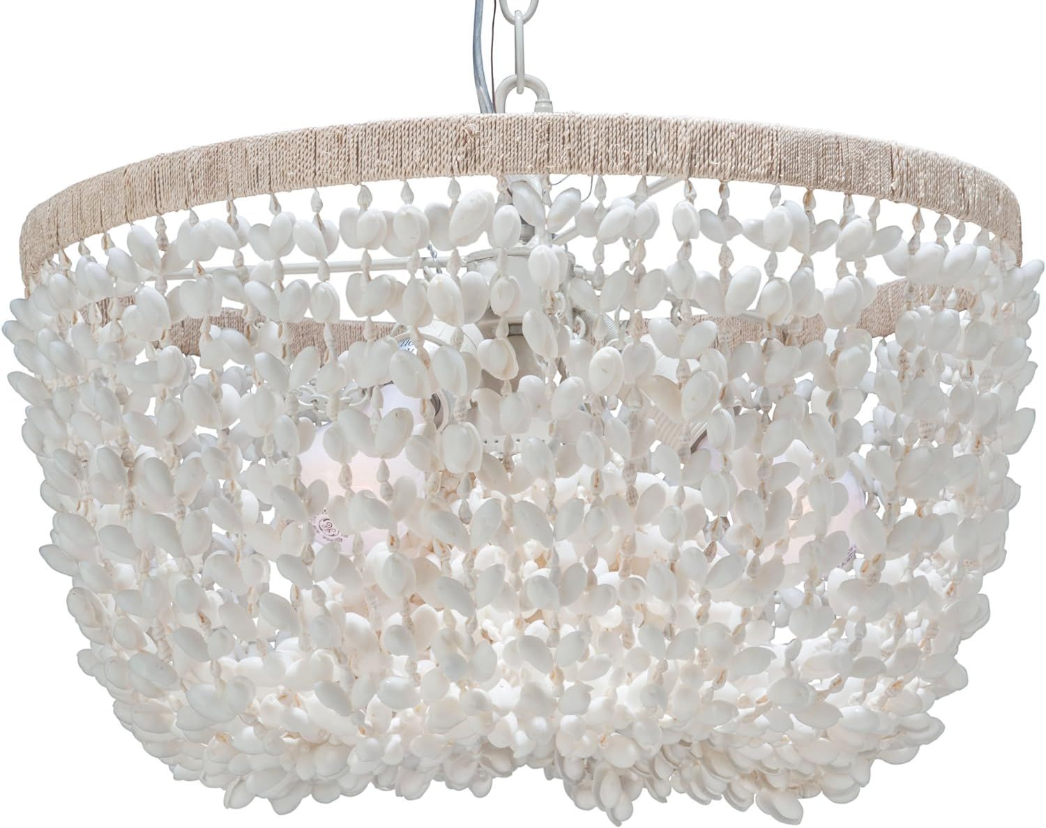 KOUBOO Inverted Pendant Lamp, Bubble Seashell, White | Amazon (US)