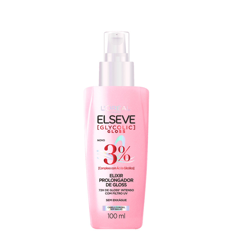 Sérum Capilar Elseve L’Oréal Paris Glycolic Gloss | Beleza na Web | Beleza Na Web (BR)