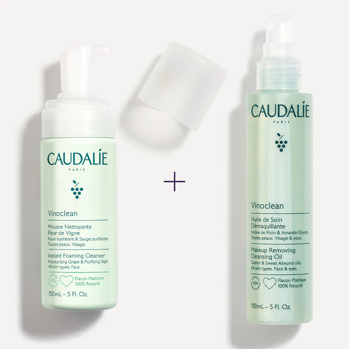 Duo Mixologia Espuma Sedosa | Caudalie (BR)