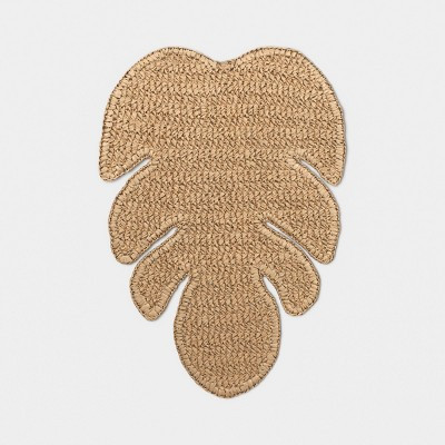 Natural Woven Leaf Placemat - Threshold™ | Target