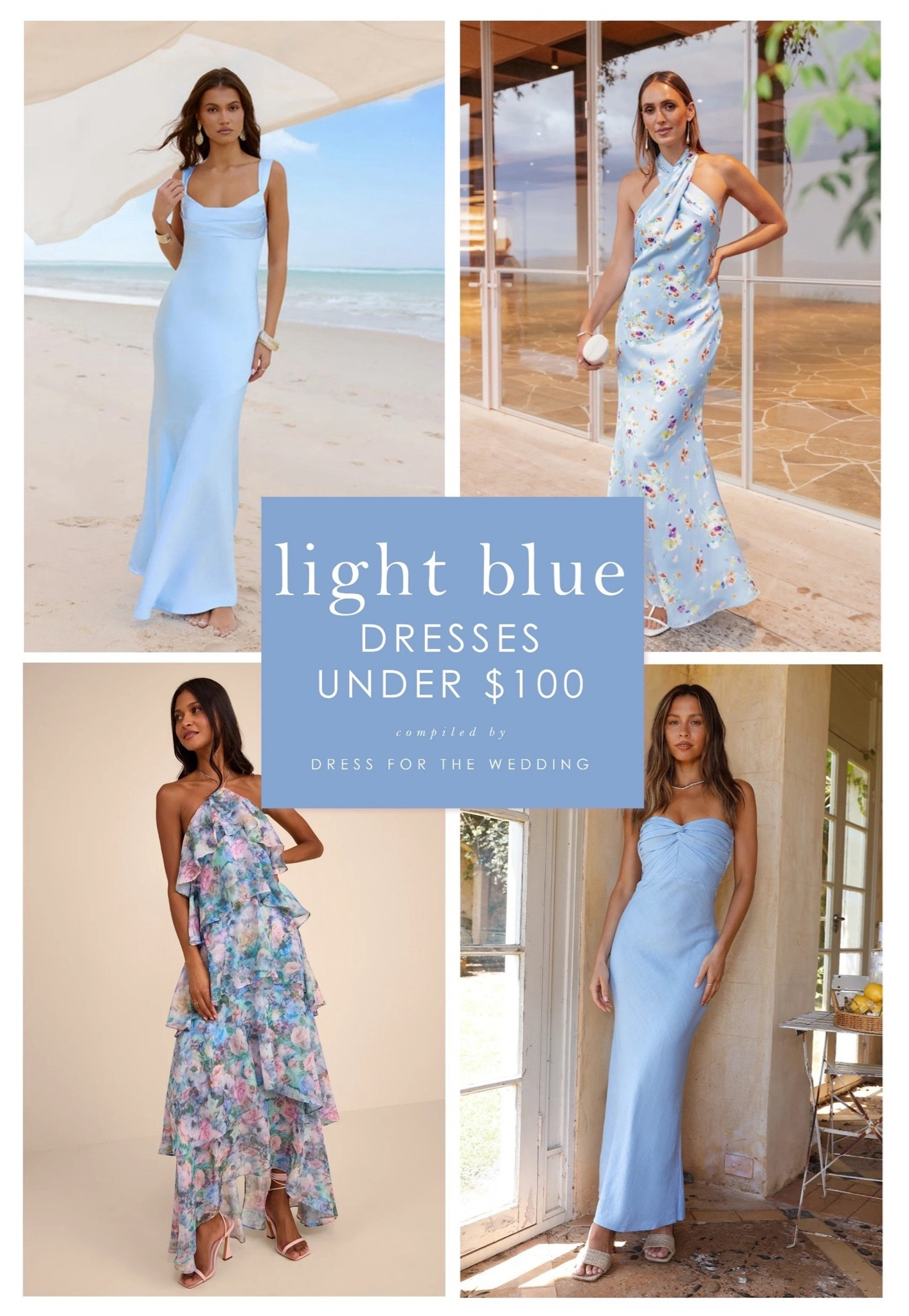 Light blue dresses under $100. Light blue dresses for wedding guests. Affordable blue midi dresses, maxi dresses and formal dresses for wedding guests and bridesmaids. Follow Dress for the Wedding for more! wedding guest dresses, bridesmaid dresses, wedding dresses, mother of the bride dresses, cute outfits, affordable dresses, dresses under 100.

#LTKgrwm #LTKWedding #LTKSeasonal

#LTKootd #LTKWedding #LTKgrwm