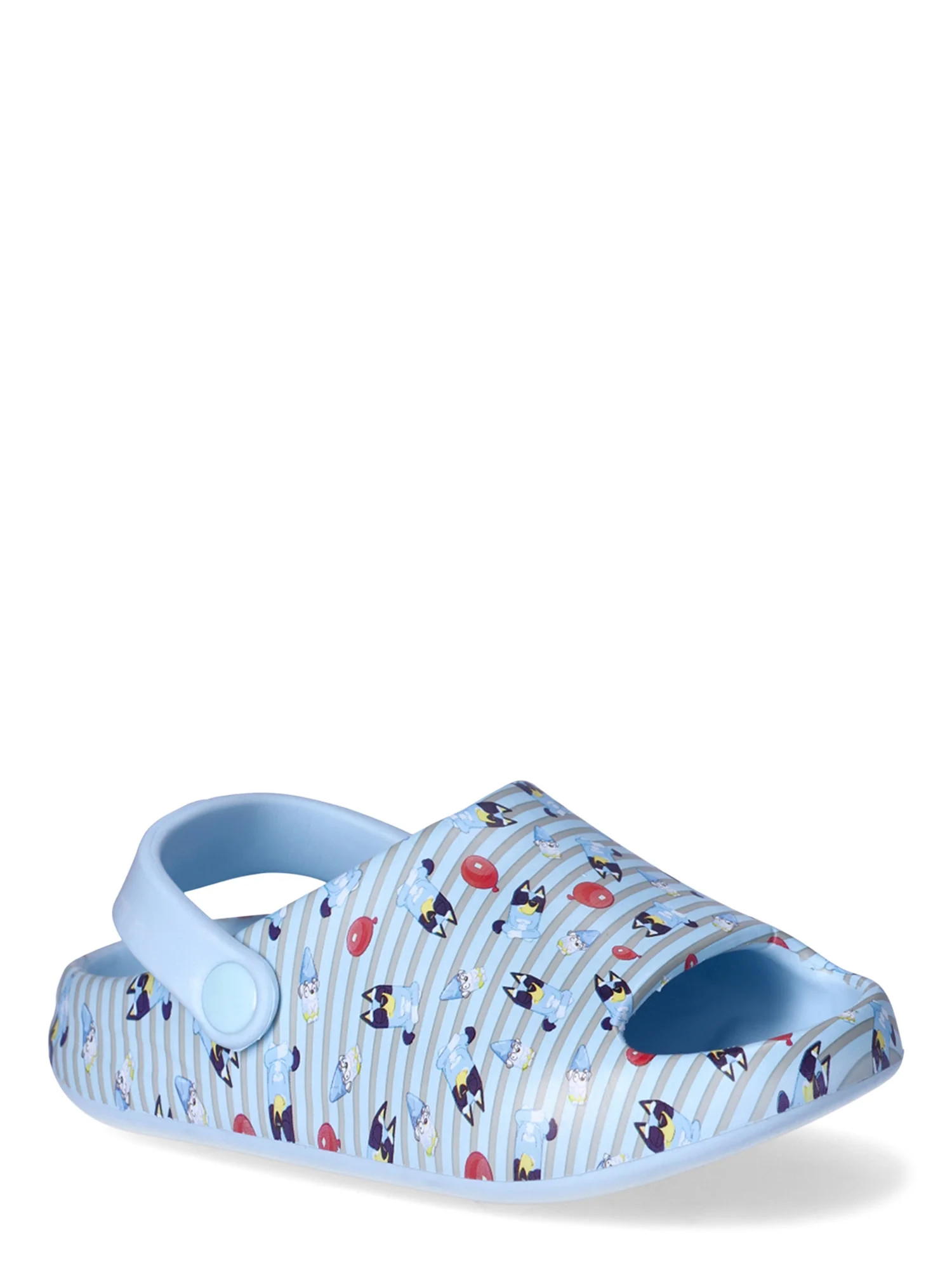 Bluey Toddler Boys Comfort Slide Sandals, Sizes 5/6 - 11/12 | Walmart (US)
