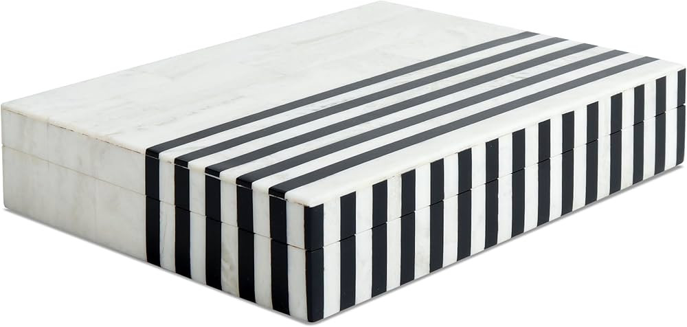 Handicrafts Home Handmade Mono Collection Decorative Jewelry Box Organizer – Keepsakes, Trinket... | Amazon (US)