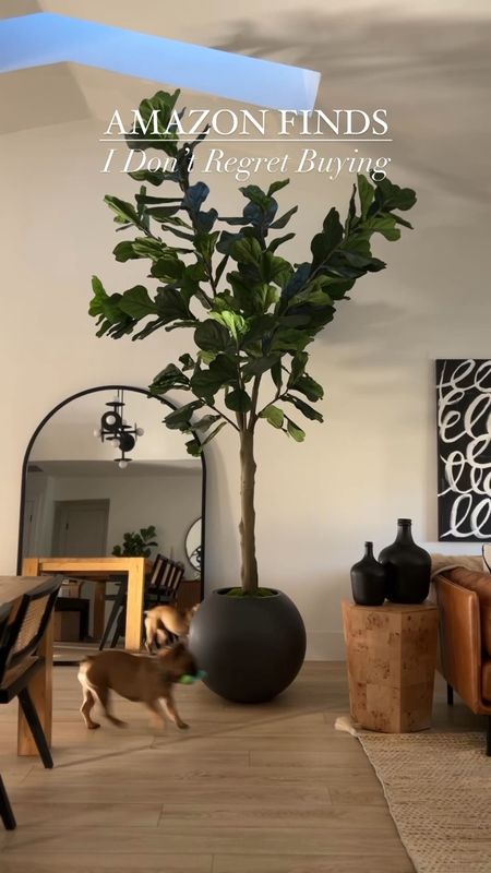 Amazon faux fiddle leaf is back in the 10’ size!! It ships in 2 pieces and looks so realistic!! The faux moss is back in stock too!!! 

#LTKhome #LTKSeasonal #LTKfindsunder100