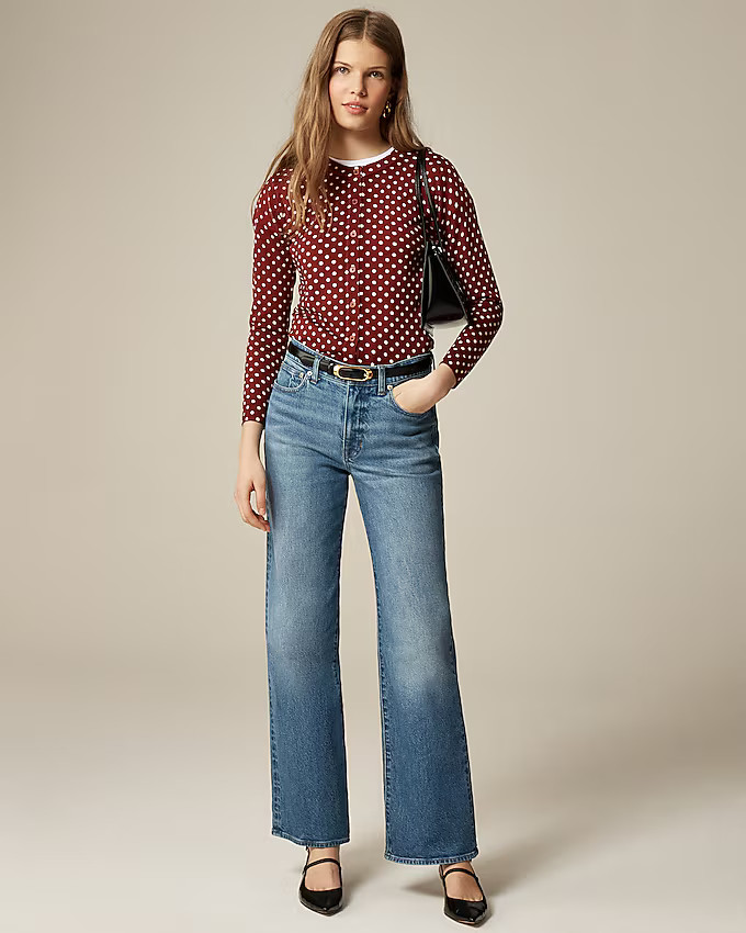 Full-length slim-wide jean | J. Crew US