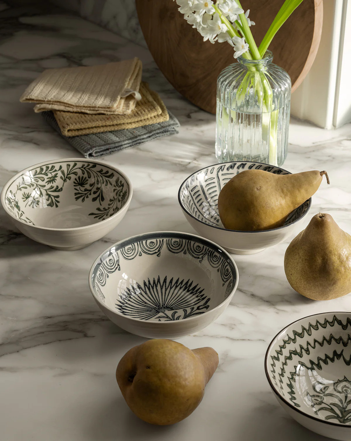 Mattia Hand-Painted Bowl | McGee & Co. (US)