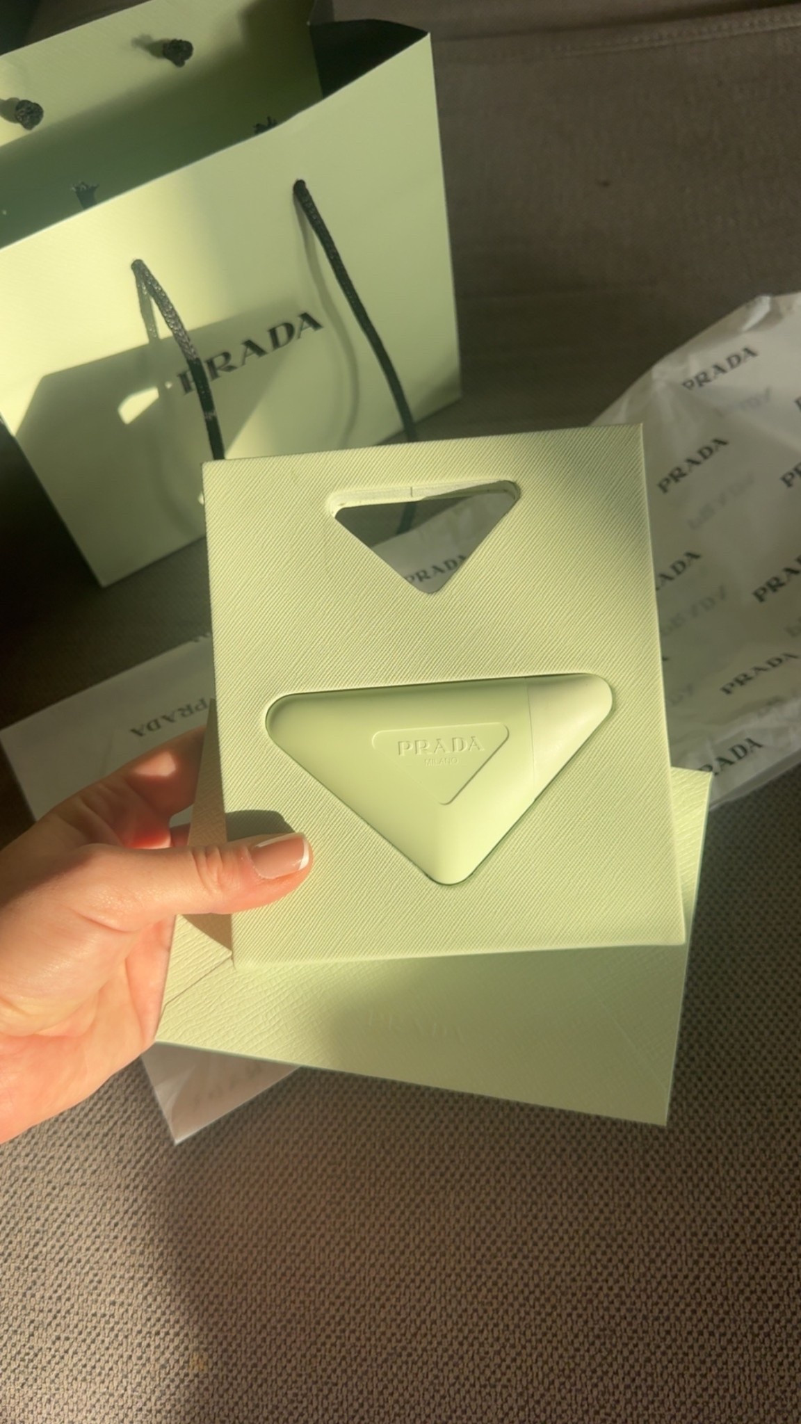 Prada sent me their new hand cream & im obsessed! It’s so cute & luxe! 

#LTKBeauty #LTKFindsUnder100