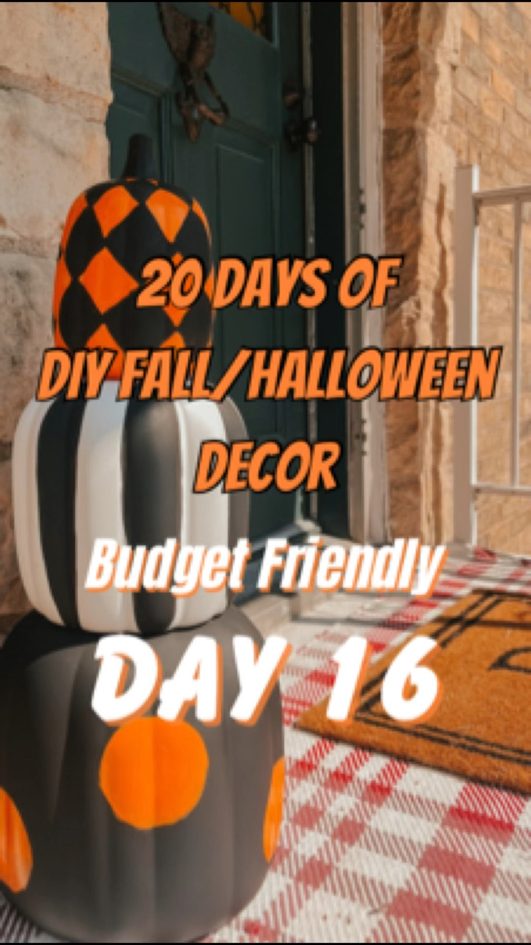 Got the stacked pumpkins from dollar tree but tagged some similar ones :) #halloweendiy #halloweendecor #stackedpumpkins

#LTKSeasonal #LTKHome #LTKVideo