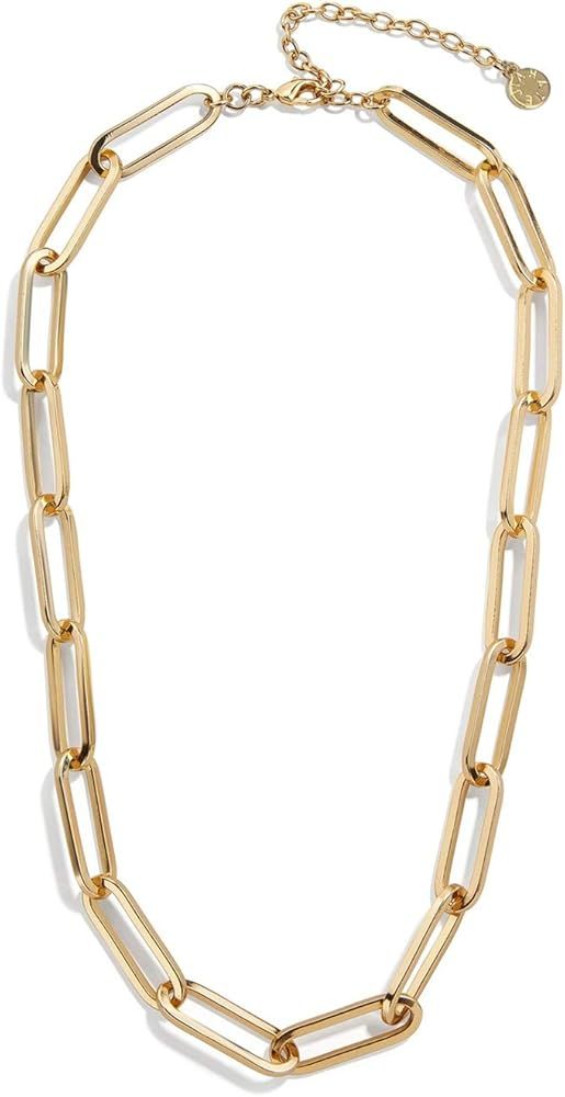 Link Necklace for Womens,Rectangle Oval Link Chain Necklace Choker Flat Paperclip Necklace Jewelry f | Amazon (CA)