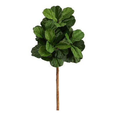 Nearly Natural 3.5-ft Fiddle Leaf Artificial Tree (No Pot) | Target