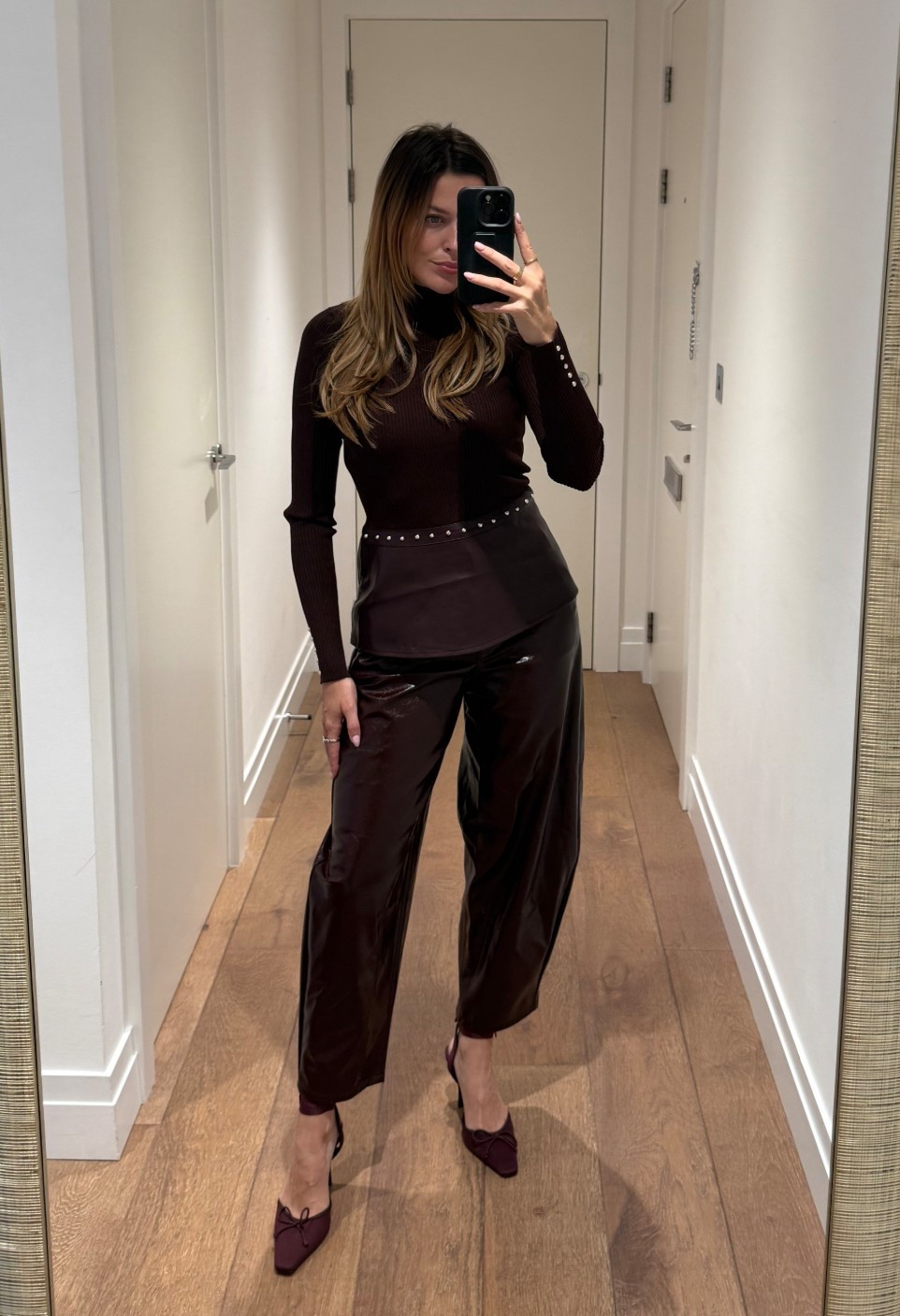 drenched in burgundy 

#LTKautumn #LTKuk #LTKwinter