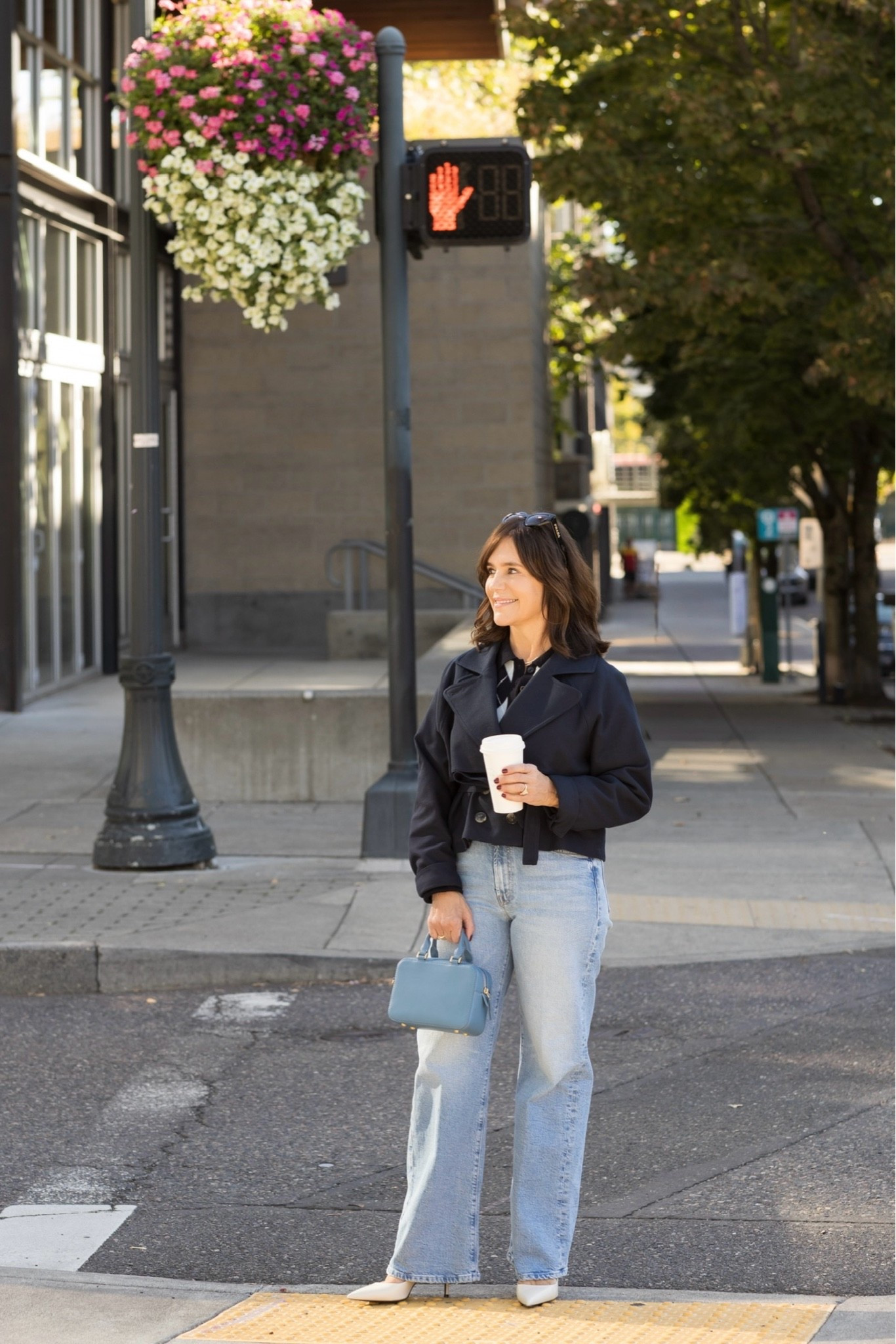ON SALE AT NORDSTROM! 💛 I literally LOVE these jeans. They have a really great vintage-inspired look. The denim is more rigid, but still comfortable and the fit is SO GOOD!!! These are true to size.

#LTKSeasonal #LTKOver40 #LTKSaleAlert