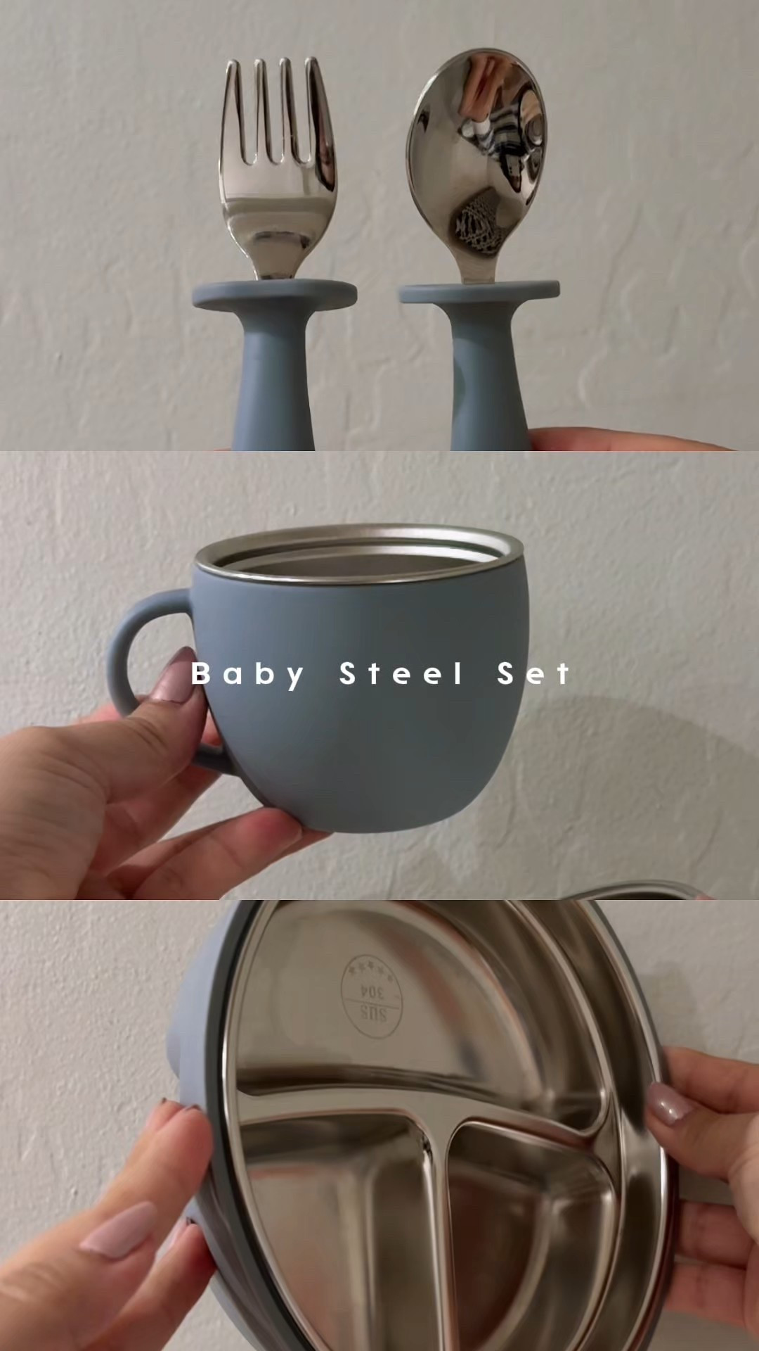 El mejor set de platitos de acero que no se les pega el olor, seguros y fáciles de lavar 🥣👶🏻

#LTKBaby #LTKFamily
