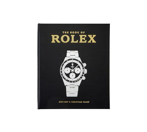 The Book of Rolex Leather-Bound Book | Pottery Barn (US)