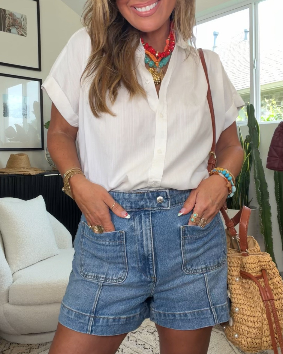 Best $24 denim shorts!!!!
Snag them before they sell out!!!!

#LTKootd #LTKOver40 #LTKPetite