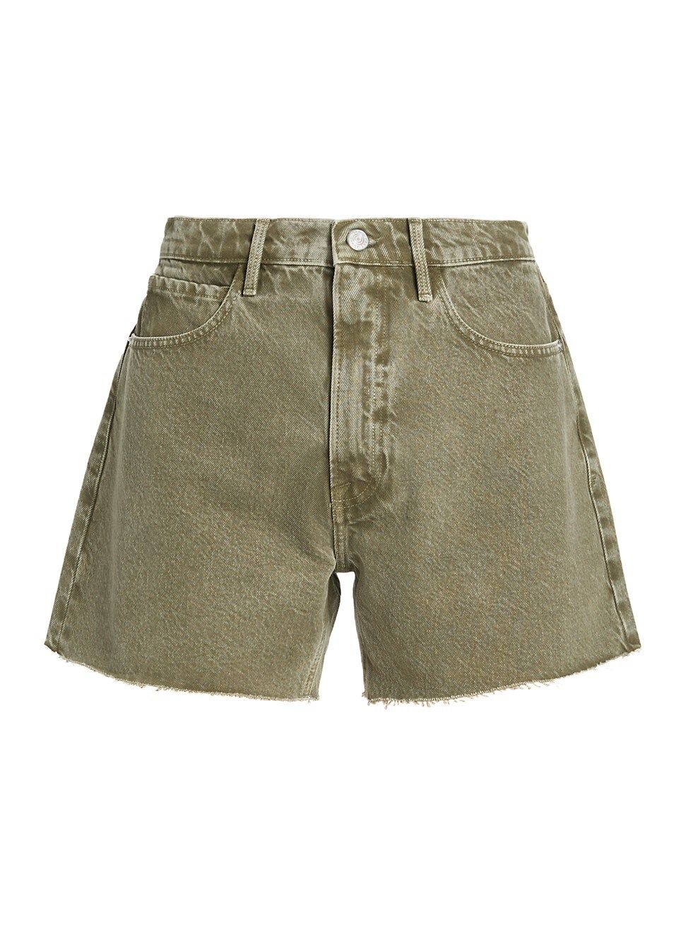 Frame Le Super High Denim Shorts | Saks Fifth Avenue