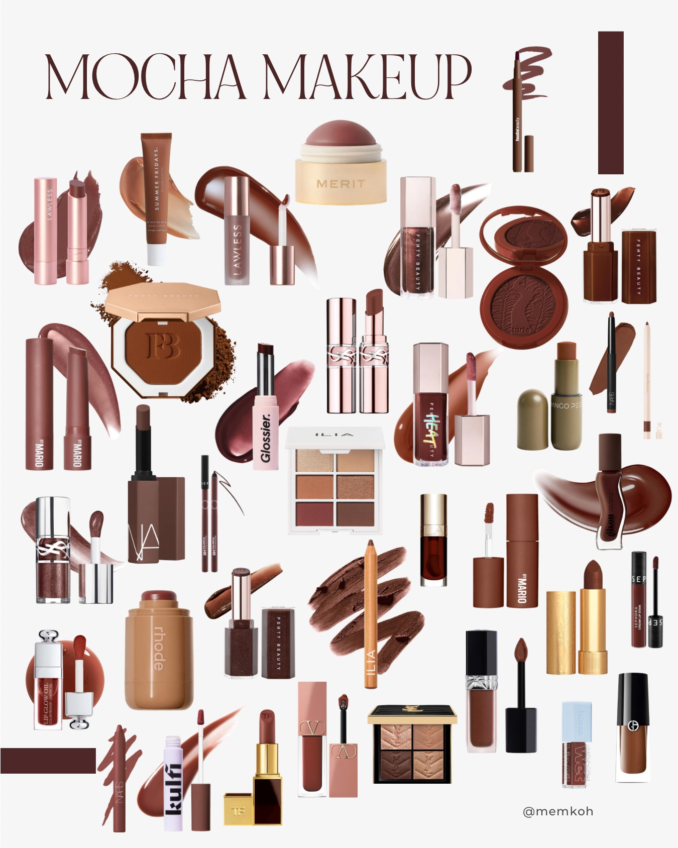 Brown, Chocolate Makeup 🍫🤎 Mocha.
It’s rich, decadent and effortlessly luxe.

Shop the edit.
#beauty #makeup #brownmakeup #softglam #editorialmakeup 

#LTKselfcare #LTKgrwm #LTKBeauty