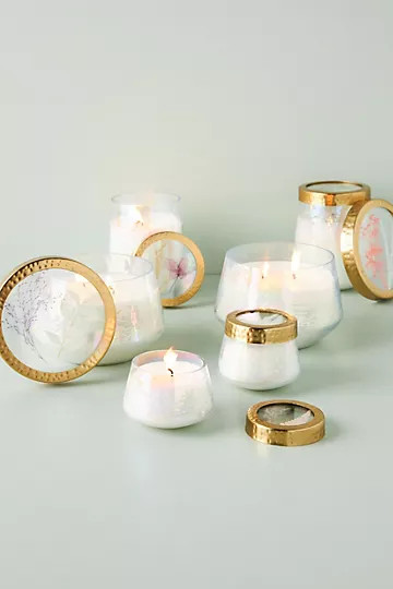 Floral Press Candle | Anthropologie (US)