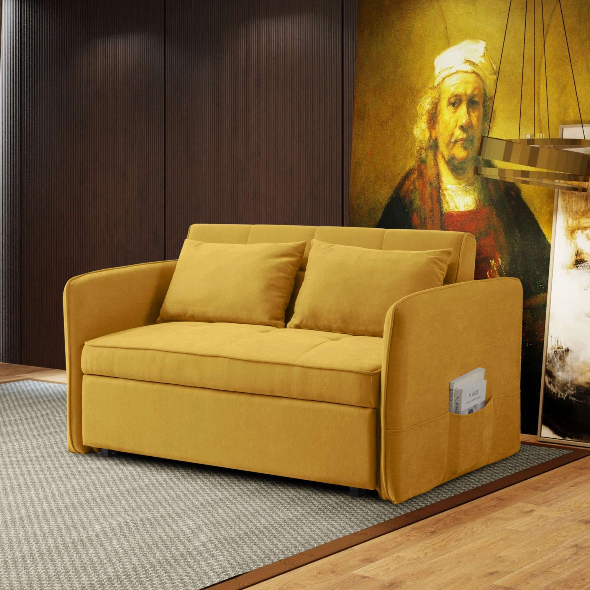 Goeselt 53.5'' Upholstered Loveseat | Wayfair North America