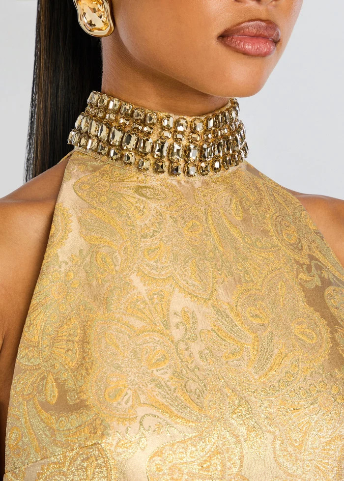 Lilou Embellished Dress | Retrofete