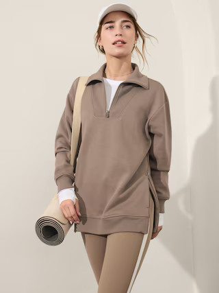 Cozy Karma 1/2 Zip Sweatshirt | Athleta