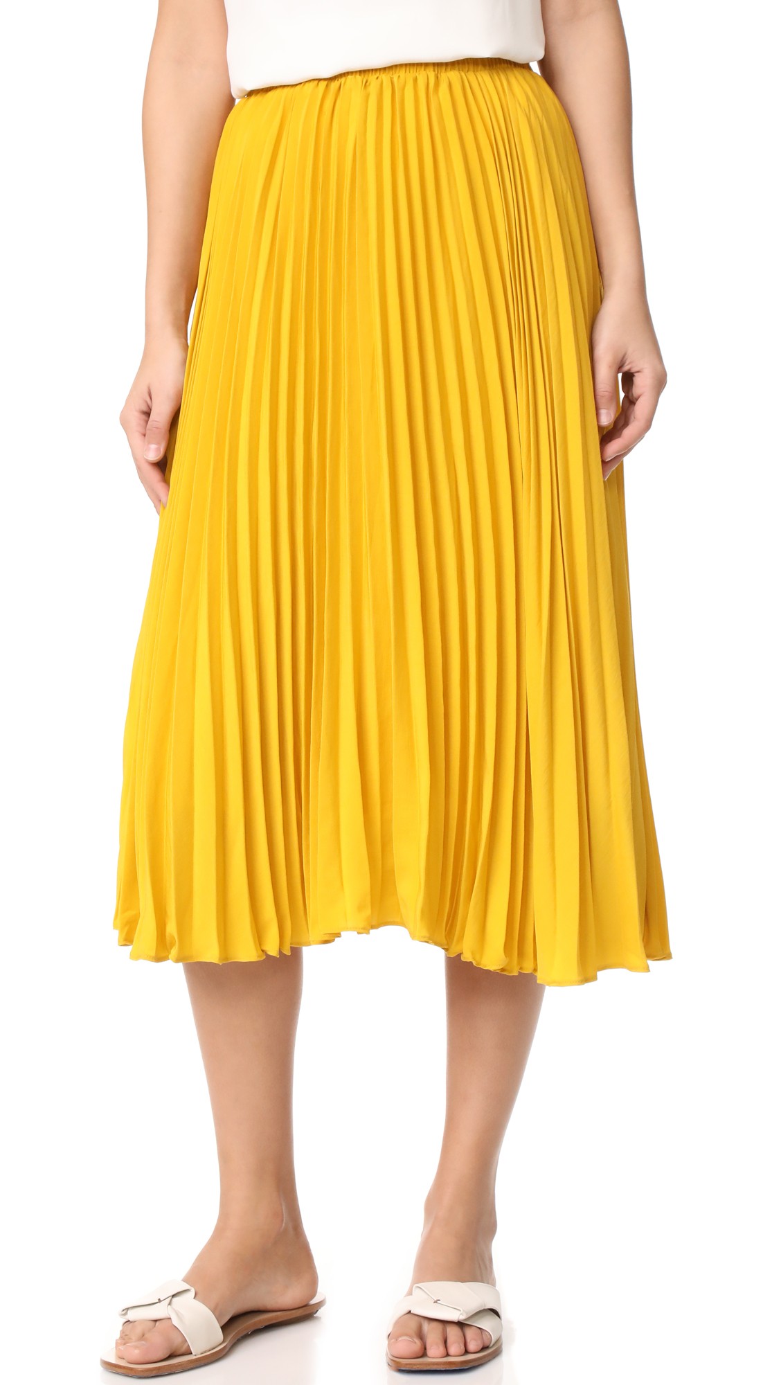 Pleated Long Skirt | Shopbop