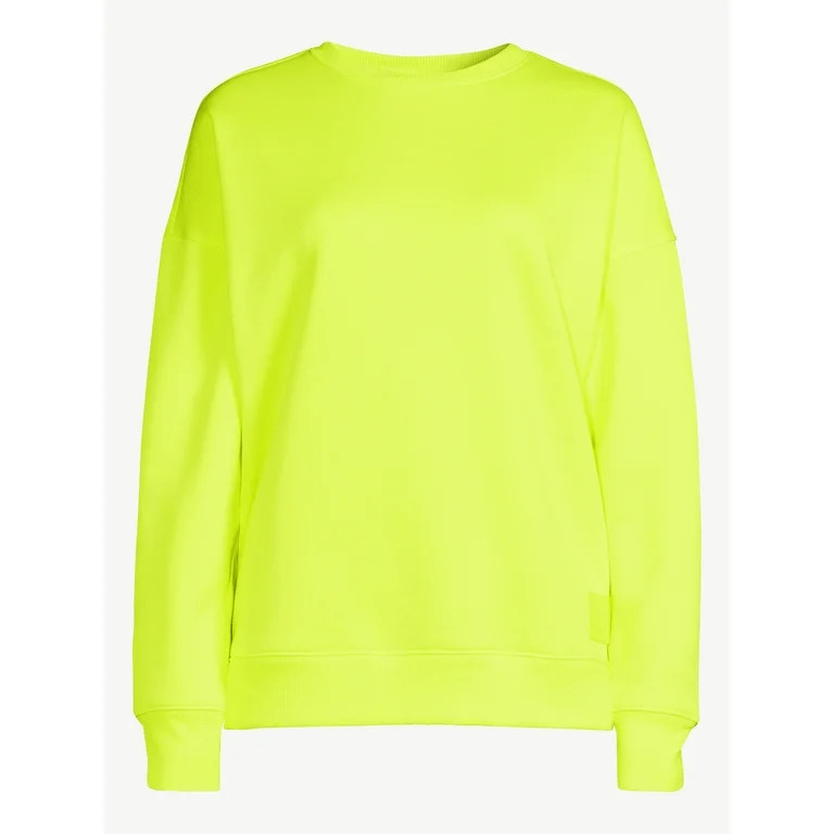 Love & Sports All Gender Fleece Crewneck Sweatshirt | Walmart (US)