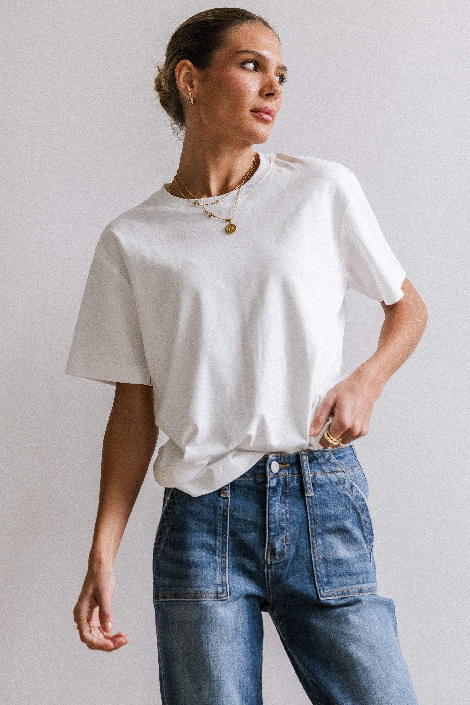 Chance Tee in White | Böhme US