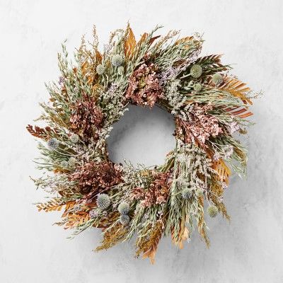 Midnight Color Wheel Wreath | Williams-Sonoma