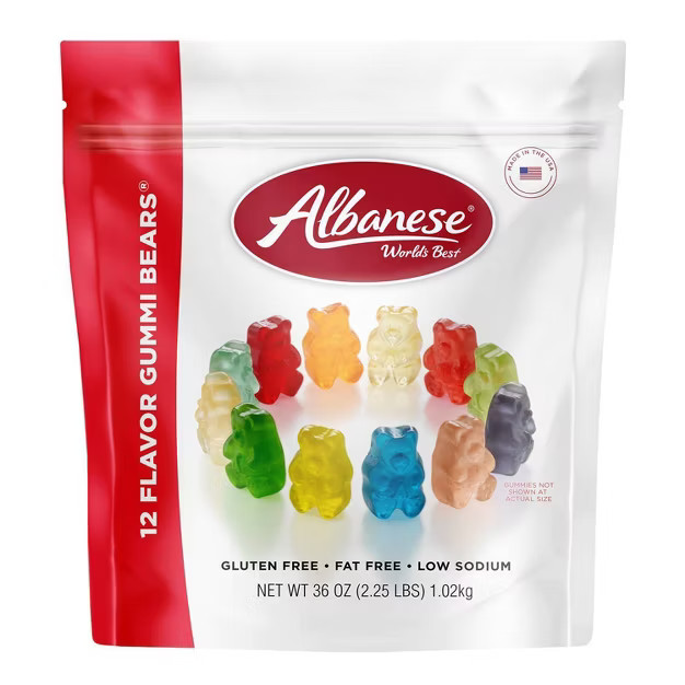 Albanese 12 flv Gummi Bears - 36oz | Target