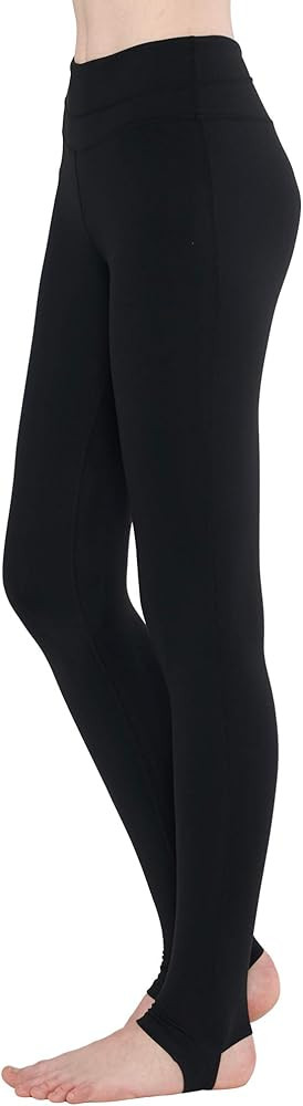 Zeronic Women's High Waist Stirrup Leggings Tights Gym Workout Yoga Pants | Amazon (US)
