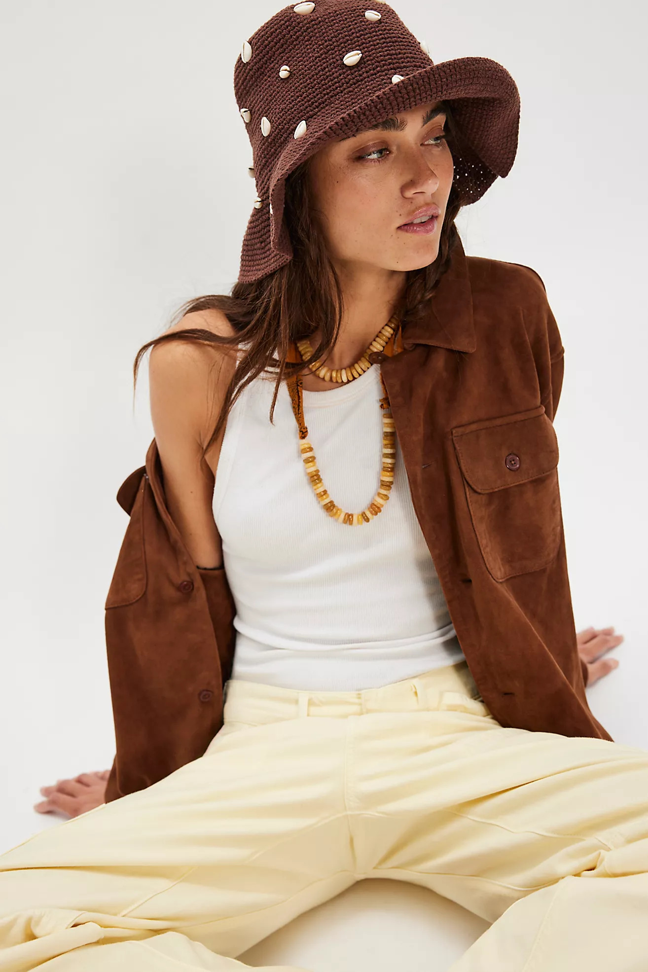 Seashell Cove Bucket Hat
  


  


  


  


  

Write a Review reviews$68.00 | Free People (Global - UK&FR Excluded)