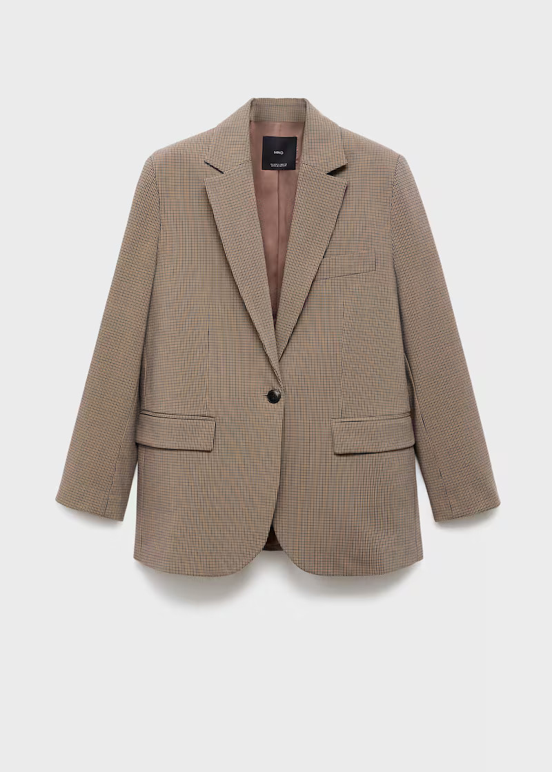 Straight jacket with flap pockets | MANGO (UK)