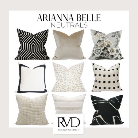 Arianna Belle best of Neutrals
.
#shopltk, #shopltkhome, #shoprvd, #ariannabelle, #neutralpillows, #throwpillows, #decorativeaccents, #contemporaryaccents

#LTKhome #LTKFind #LTKstyletip