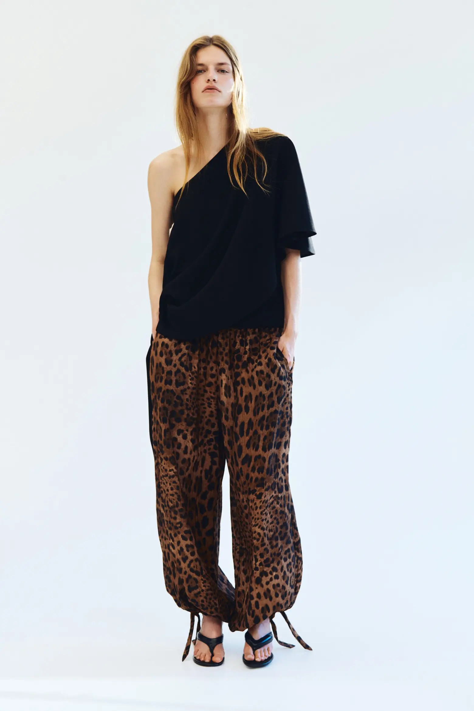 Tie-detail Balloon Trousers (Women) | Nordstrom | Nordstrom