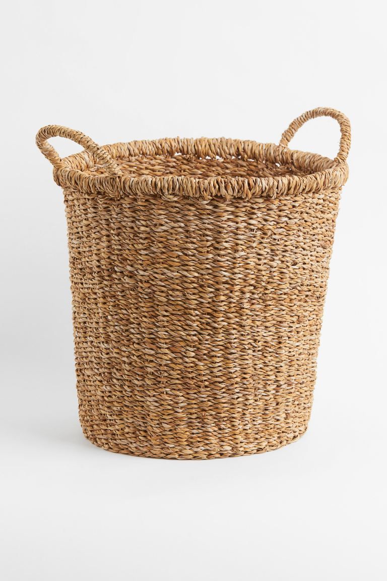 Large Seagrass Storage Basket | H&M (US + CA)