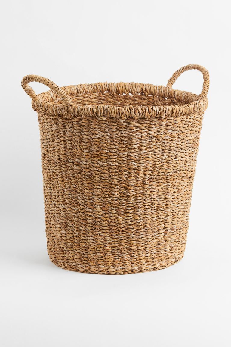 Large Seagrass Storage Basket | H&M (US)