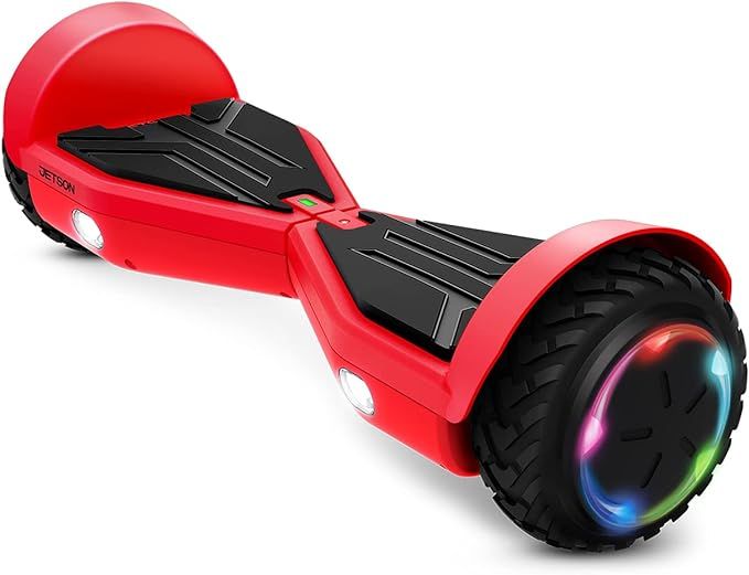 Jetson All Terrain Light Up Self Balancing Hoverboard with Anti-Slip Grip Pads, for riders up to ... | Amazon (US)